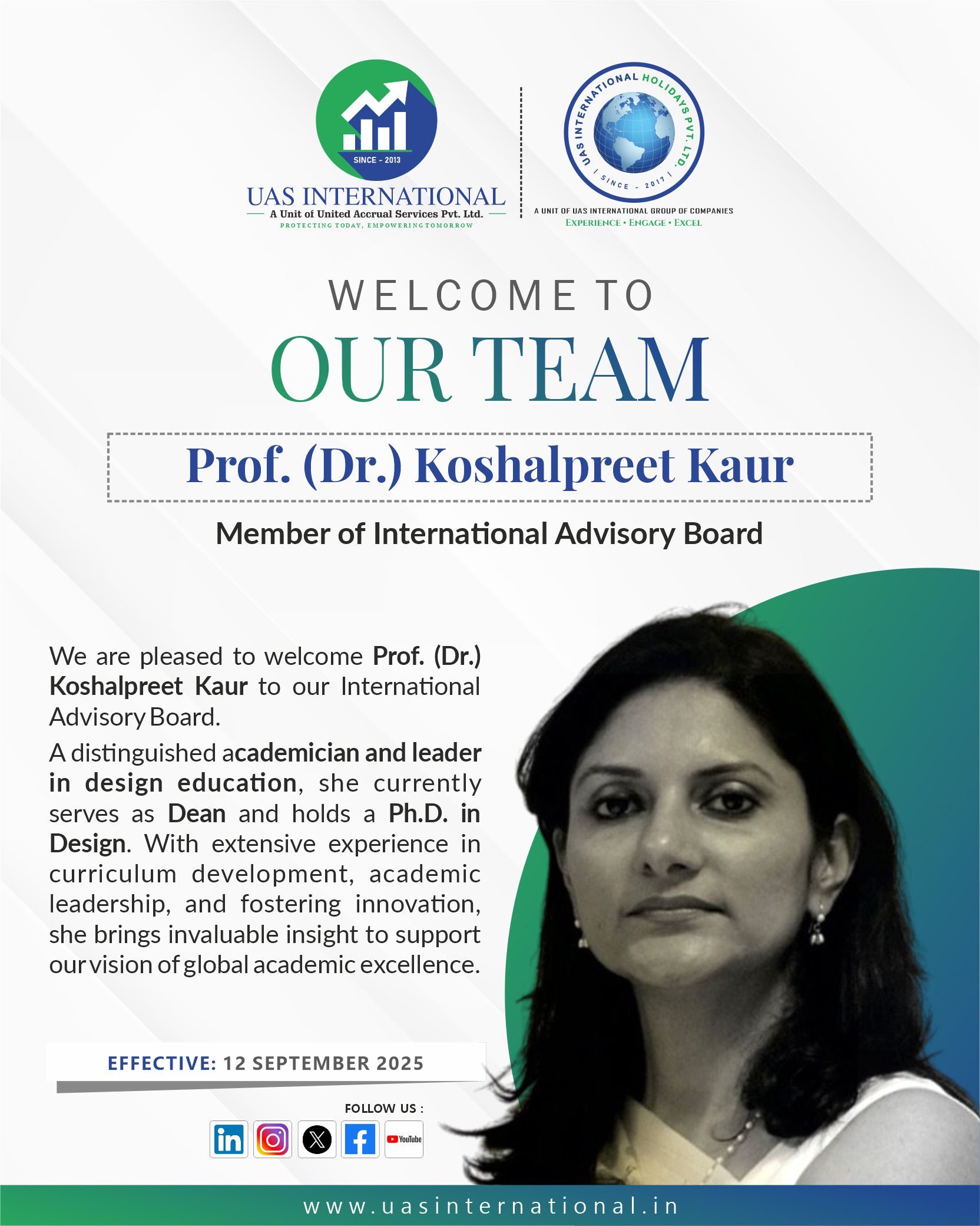 Prof. (Dr.) Koshalpreet Kaur