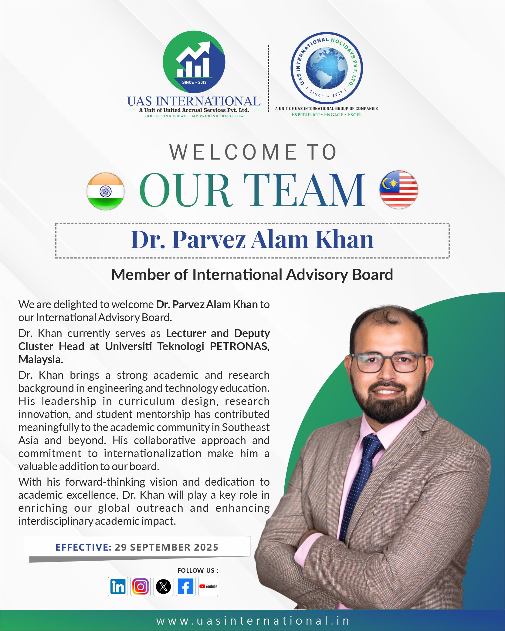 Dr. Parvez Alam Khan