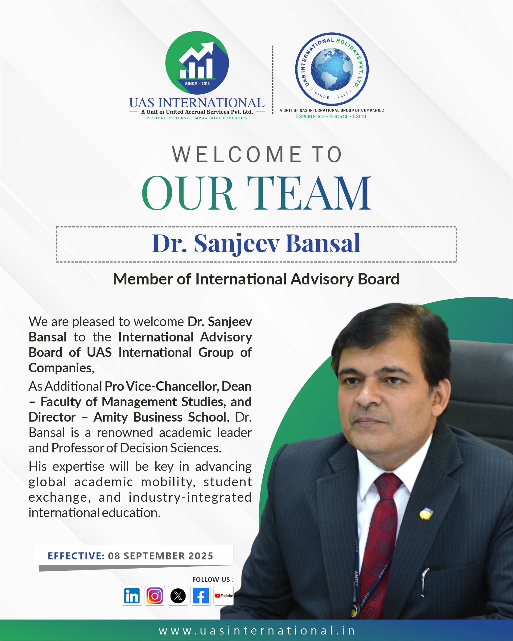 Dr. Sanjeev Bansal